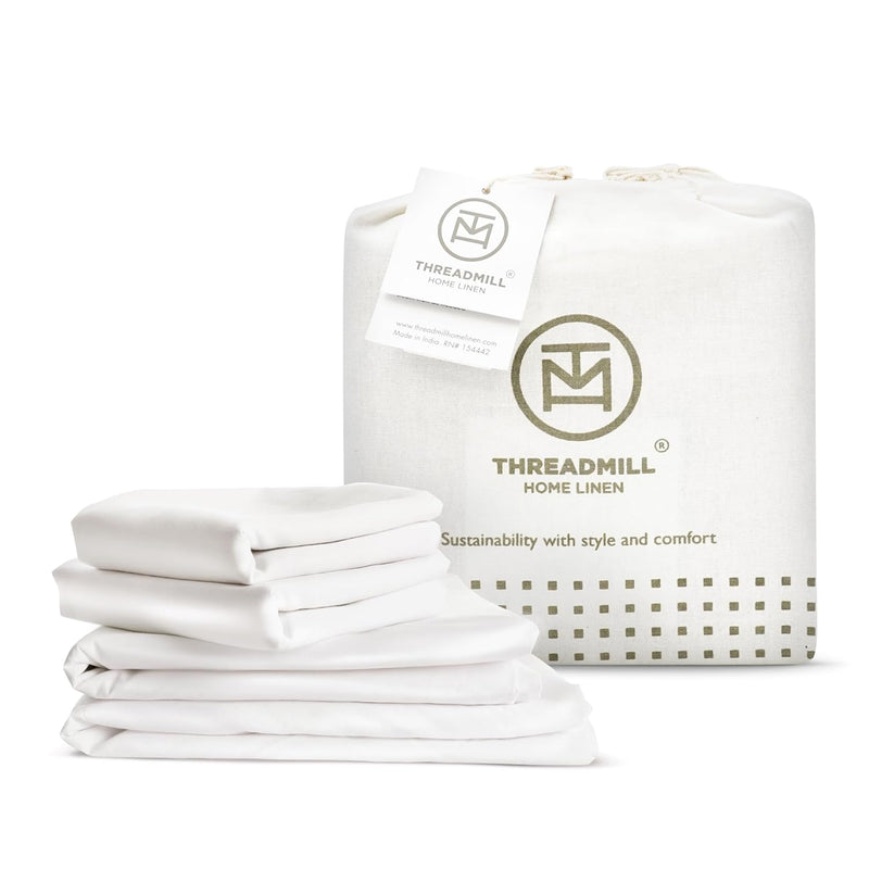 Viscose Bamboo Queen Sheet Set - Viscose Bamboo Sheets For Queen Size Bed, 4 P