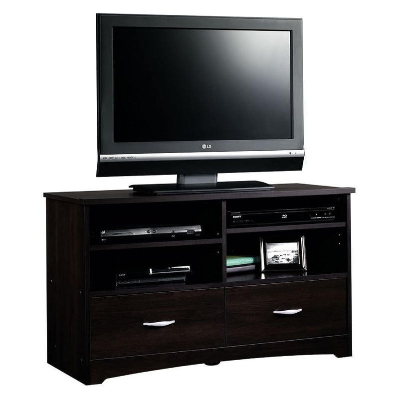 Beginnings Tv Stand With Drawers, For Tv'S Up To 46", Cinnamon Cherry Finish