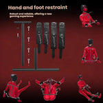 Adjustable BDSM Spreader Bar with Wrist & Ankle Cuffs