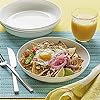 4-Pc Versa Bowls for Pasta, Salad and More, Service for 4, Durable and Eco-Friendly 30-Oz , Compact Stack Bowl Set, Microwave and Dishwasher Safe, White