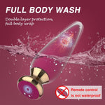 Anal Plug Anal Vibrator Sex Toy Waterproof For Women Anal Beads Butt Plug Expander G-Spot Dildo Graduated Design Anal Women And Couples Prostate Massager Thrusting Toys