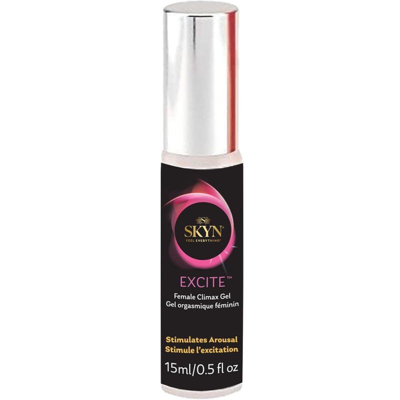 Excite Female Stimulating Gel (0.5Oz) & Astroglide Water Gel Lube (4Oz) Sexual Pleasure Bundle