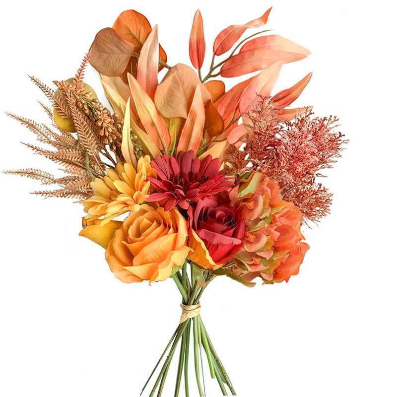 Artificial Fake Flowers Plants Silk Flower Arrangements Wedding Bouquets Decor