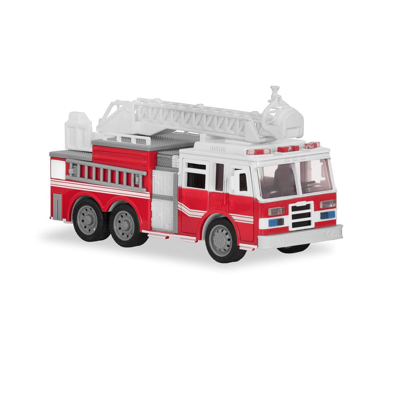 Micro 1:24 Scale Fire Truck Small Toy Truck With Lights, Sounds & More For