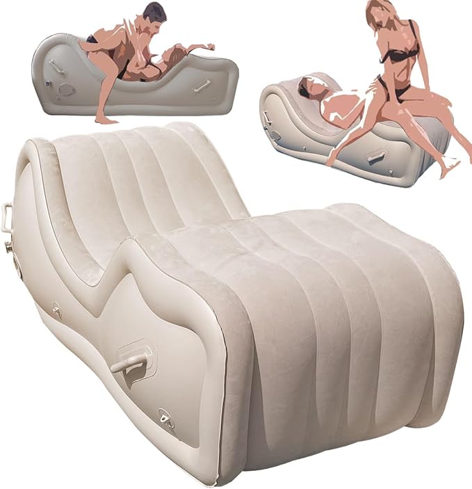 Automatic Inflatable Sex Sofa for G-Spot Support, Bondage Chair & Posi BlessMyBucket Automatic Inflatable Sex Sofa for G-Spot Support, Bondage Chair & Posi BlessMyBucket