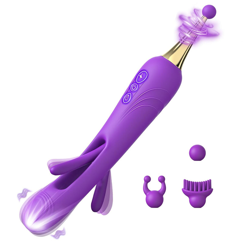 G Spot Clit Vibrator Sex Toys - Flapping Vibrator Dildo With 7 Vibration & 10 BlessMyBucket G Spot Clit Vibrator Sex Toys - Flapping Vibrator Dildo With 7 Vibration & 10 BlessMyBucket