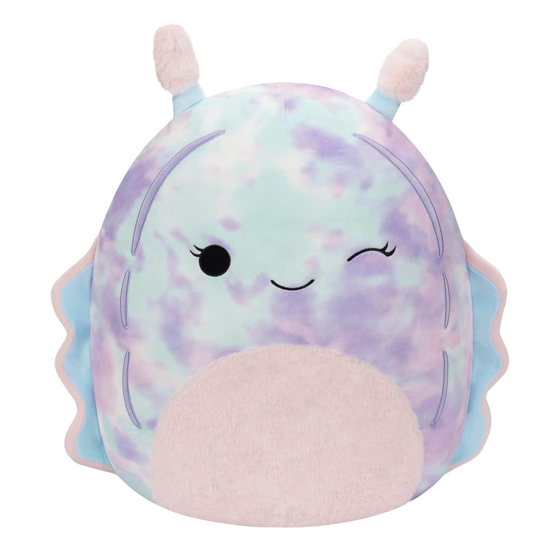 14 Inch Dottie Pink And Blue Tie Dye Sea Slug Large Ultrasoft Official Kell