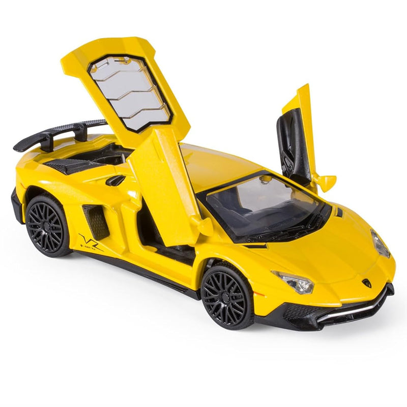 Alloy Collectible Lamborghini Toy Vehicle Pull Back Die Cast Car Model With
