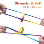 Silicone Penis Ring For Men, 3 In 1 Ultra Soft Stretchy Cock Ring Penis Enlargers Erect Support Ring, Sex Toy For Men, Main Inner-Diameter 1.8", Multicolor