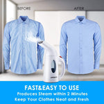 Steamer for Clothes Steamer, Portable Handheld Garment Fabric Steamer Fast Heat-up Powerful Clothes Steamer with High Capacity for Home and Travel - Not for Abroad