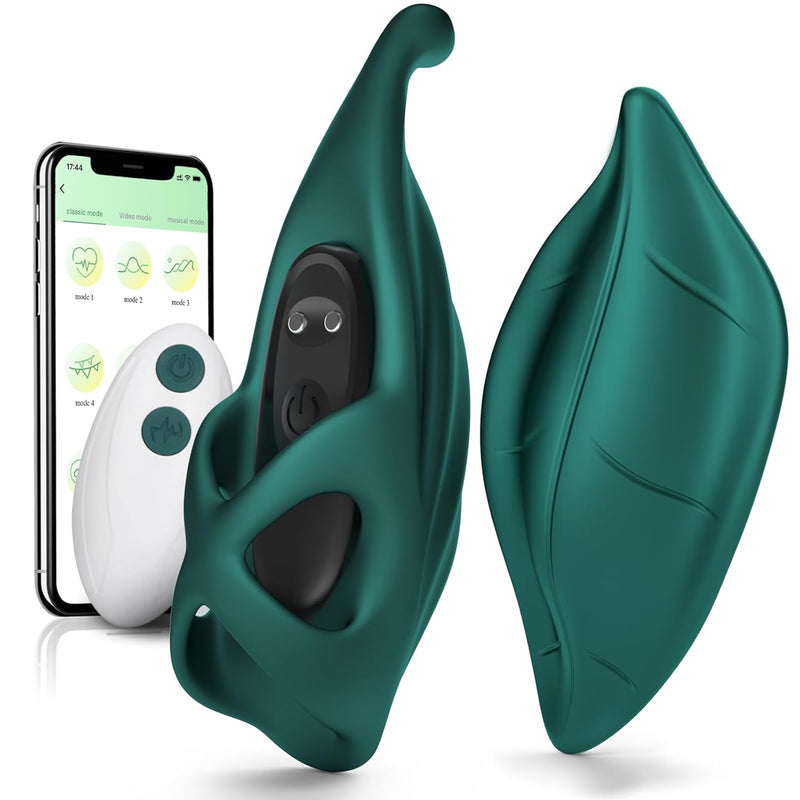 2 In 1 App Remote Control Vibrator Wearable Butterfly Panty & Finger Set - Cli BlessMyBucket 2 In 1 App Remote Control Vibrator Wearable Butterfly Panty & Finger Set - Cli BlessMyBucket