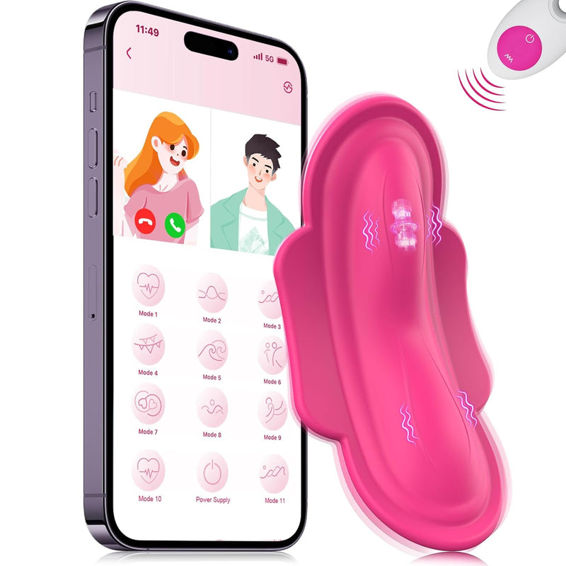 Wearable Panty App Remote Control Vibrators Adult Sex Toys For Women Or Couples, Clitoral Mini Egg Bullet Butterfly Vibrator Rose Toy, G Spot Dildo Vagina Stimulator With Tongue Licking Sex Machine
