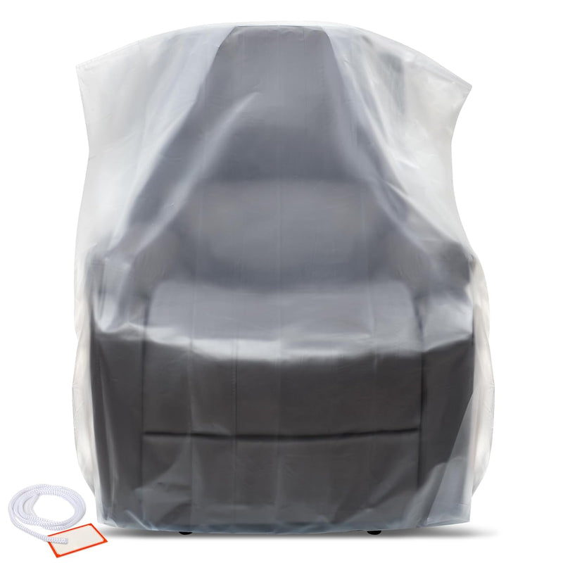 Plastic Furniture Covers For Moving Storage - Heavy-Duty Chair Cover Protectors,