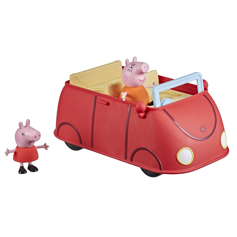 Peppa Pig Peppa’s Adventures Peppa’s Family Red Car Preschool Toy, Speech a