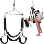 360° Spinning Ceiling Swing with Soft Liner & Steel Support – Holds Up to 600 lbs