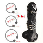 Stainless Steel Cock Ring 2 Beads Penis Ring Glans Stimulating Penis Opening Loop Sex Delay Ejaculating Toys For Men C