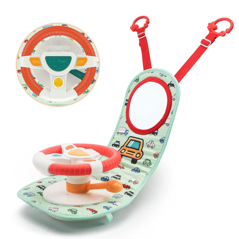 Musical Car Wheel Baby Toys, In Car Wheel Musical Activity Play Center For