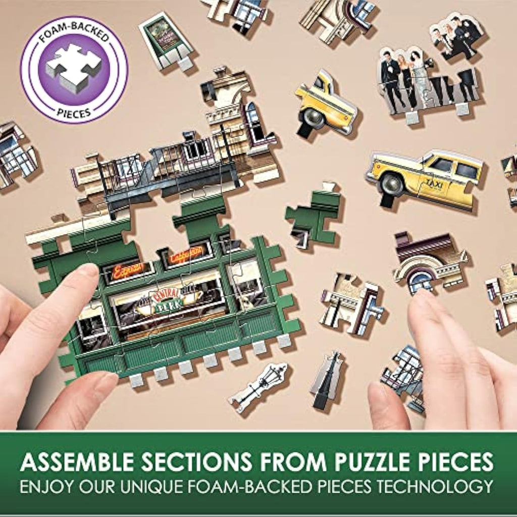 Wrebbit3D Friends 3D Puzzle Model of Central Perk | 440 Real Jigsaw ...
