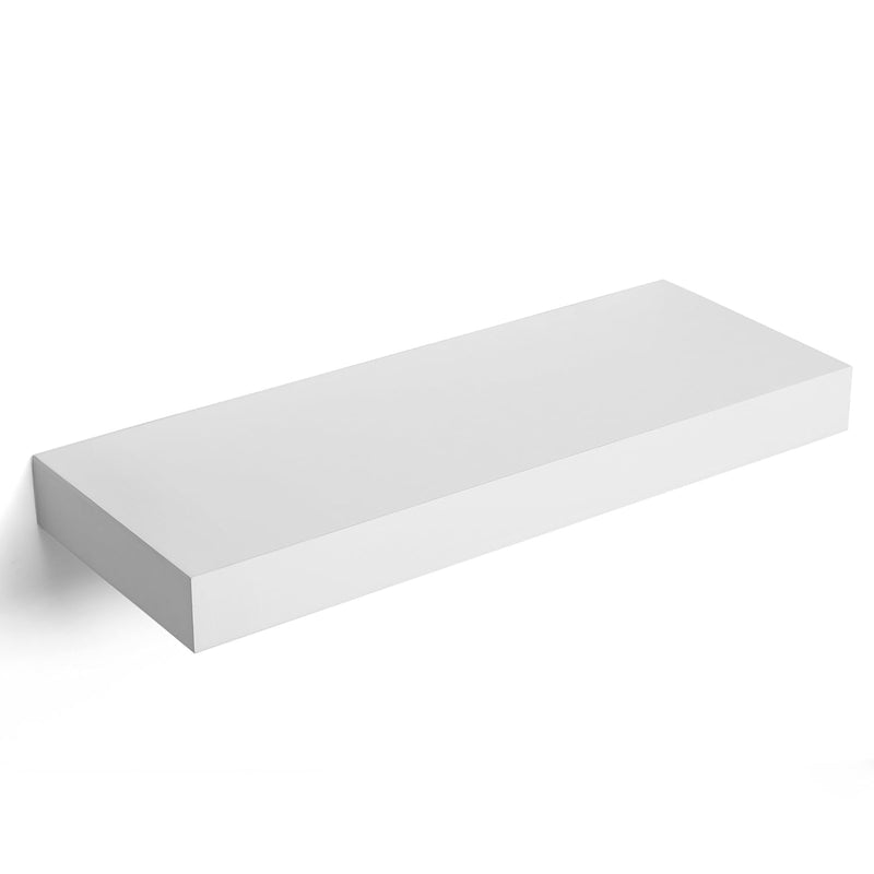 Floating Wall Shelf 15.7 Inch, Easy Install For Decorative Display Corner Invi