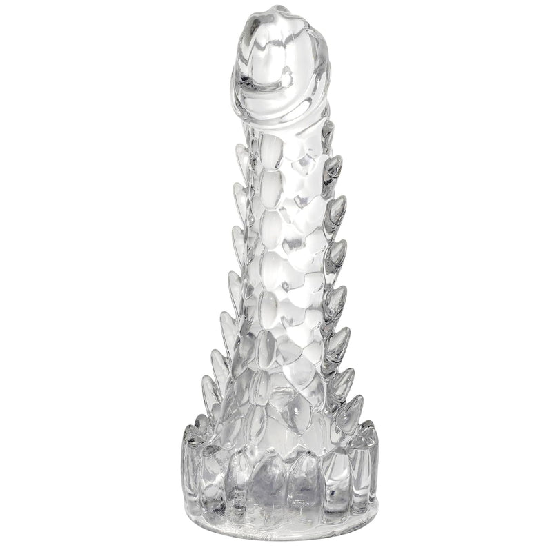 Monster Dildo,7.8In Clear Dragon Dildo With Suction Cup,Fantasy Dildo Adult Sex Toys For Women Men And Couples