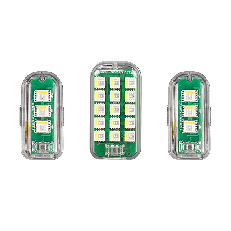 Drone Strobe Lights (3 Pack), Meets Faa Anti Collision Req For Night Flying, 3