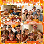 24 Pieces Thanksgiving Turkey Craft Kit for Kids DIY Coloring Turkey Mask Set