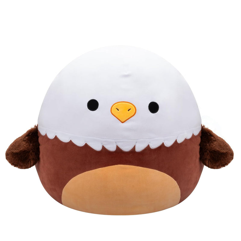 Original 20 Inch Edward Bald Eagle With Fuzzy Wings Official Jazwares Jumbo