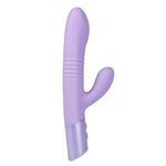 Ayla Liquid Silicone Rechargeable Dual Motor Thrusting Rabbit Vibrator