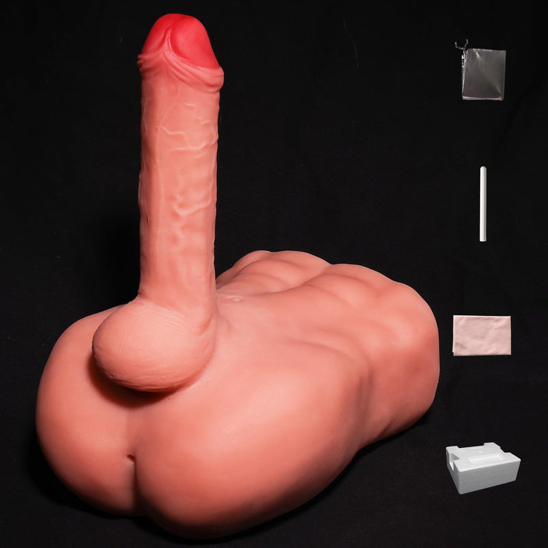 Sex Toy For Women Male Masturbator With 360° Flexible Dildo, Soft Realistic Anal Dildo Hand Free Torso Masturbation With Sexy Butt & 3D Anal Channel Adult Sex Toys & Games For Female Gay