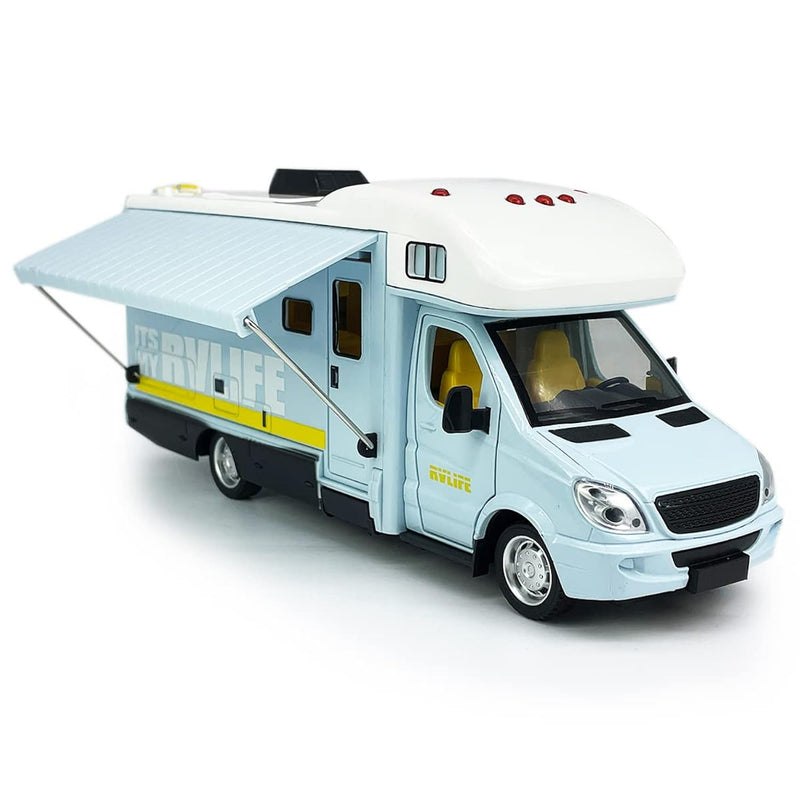 Toy Camper Rv Motorhome Toys For Boys Girls Diecast Metal Vehicle Pretend P