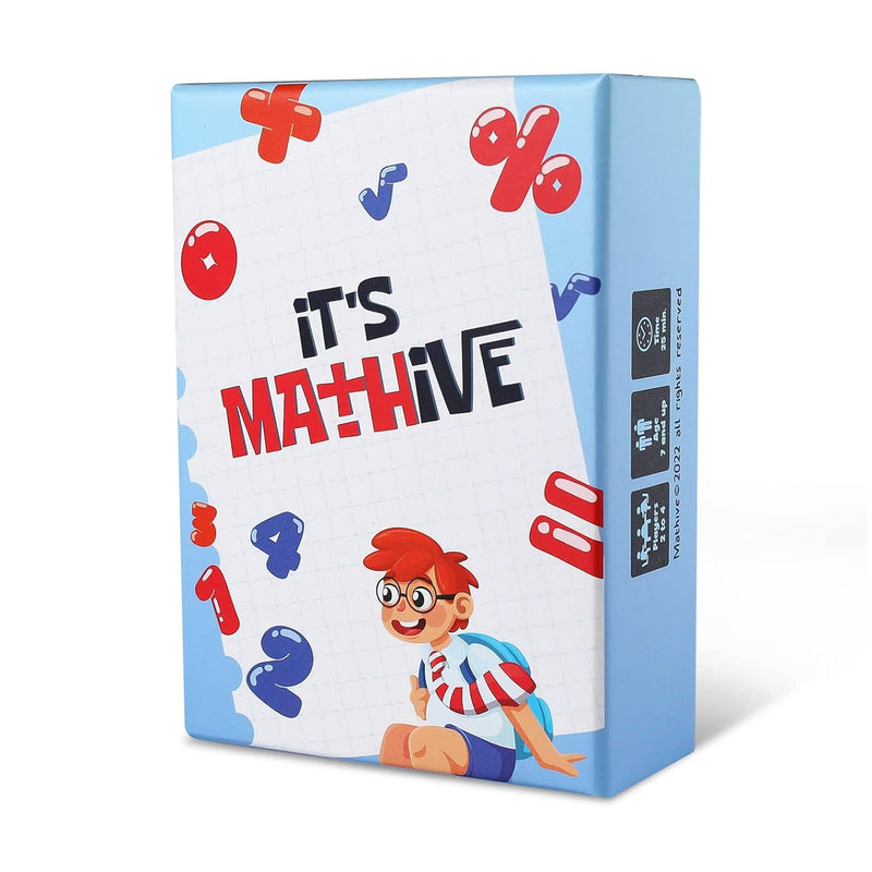 Card Game For Kids Interactive Math Game Learning Games For Teens, Adults Easy