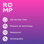Pulse Rabbit Vibrator And Clitoral Suction Toy & Pjur Aqua Water Based Personal Lubricant 3.4 Fl Oz - Female Sex Toys Bundle