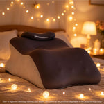 30° Memory Foam Sex Wedge Pillow with Removable Headrest