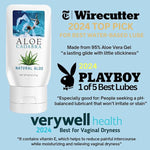 Natural Water-Based Lubricant & Moisturizer (2.5oz) – pH Balanced, Unscented