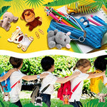 40 Pack Mini Stuffed Jungle Animals In Bulk 4.7 Inch Safari Plush Toys,Lion Tiger Elephant Giraffe Leopard Monkey Hippo Zebra Forest Plush Dolls For Animal Theme Party Favors Classroom Award
