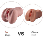 Male Masturbator Sex Toys For Men,Sex Doll With 3D Realistic Textured Fake Pocket Pussy Vagina And Tight Anus Sex Stroker,Lifelike Soft Penis Stimulation Dildo Adult Sex Toy For Men Masturbation