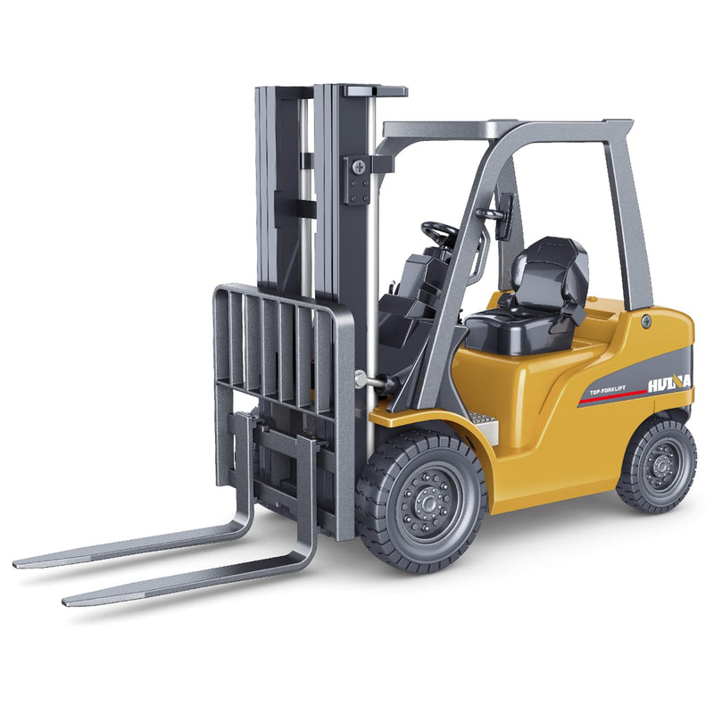 Die Cast Forklift Truck Toys 1/50 Scale Metal Engineering Vehicle Fork Truc
