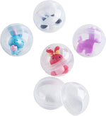 200 Pack Gumball Vending Machine Capsules, 1.1 Inch Plastic Containers for Toys, Prizes, Themed Party Favors
