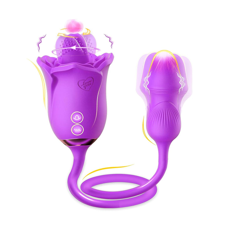 Rose Sex Toy For Women - 360 Strong Tongue Licking Female G-Spot Vibr BlessMyBucket Rose Sex Toy For Women - 360 Strong Tongue Licking Female G-Spot Vibr BlessMyBucket