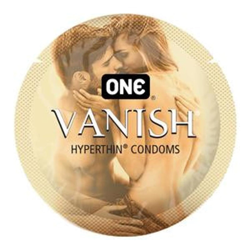 Vanish Hyperthin Latex Condoms With Silver Pocket Case, 12 Count