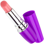 Discreet Lipstick Vibrator - Clit Stimulation On-The-Go - Mini Bullet Vibrator - Realistic Design - Travel-Friendly - Compact And Powerful - Hide In Your Purse - Masturbation To-Go - Red