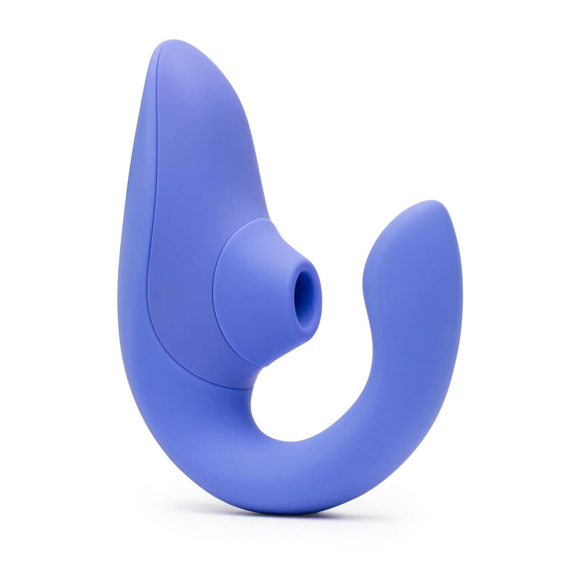 Blend Mini Vibrator For Women | G Spot & Clitoral Stimulator Vibrating Dildo | Silicone Rabbit Vibrator Clit Sucker Adult Sex Toy For Women & Couples | Rechargeable Personal Massager | Blue