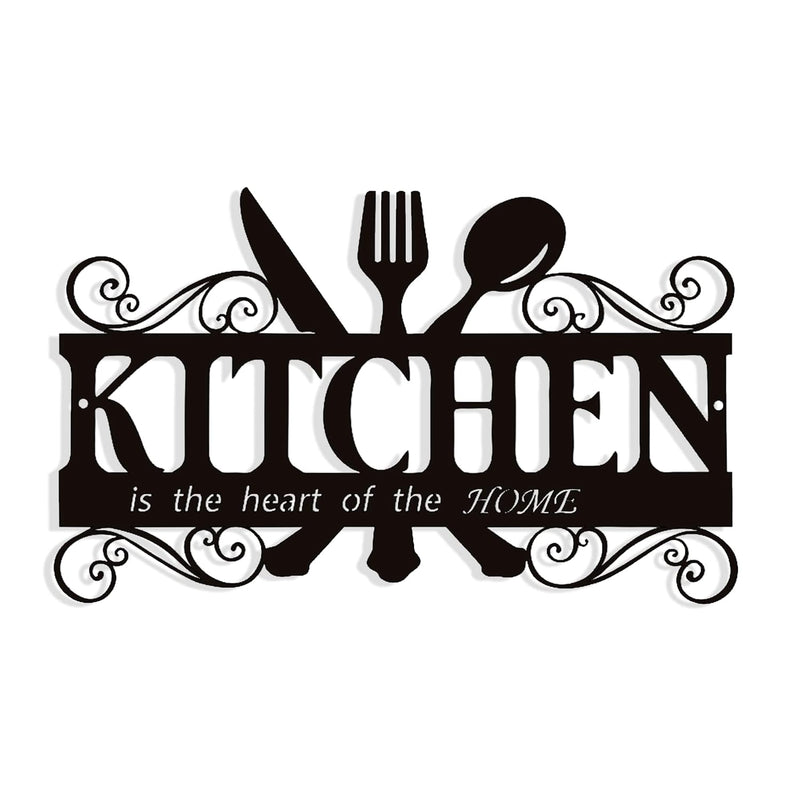 Metal Rustic Kitchen Decor Signs Decoraions For Wall, Country Farmhouse Decora