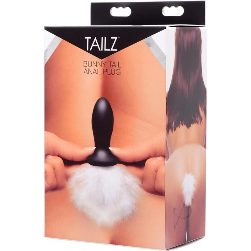 Tailz Bunny Tail Anal Plug, White (Ae108)