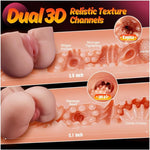 Vibrating Sex Doll with Sync Male Sex Toy for Men, 12 Vibration Sex Dolls Pocket Pussy Automatic Male Masturbator Mens Sex Dolls Electric Pocket Pussy Adult Toys 3D Lifelike Pussy Ass Soft Butt