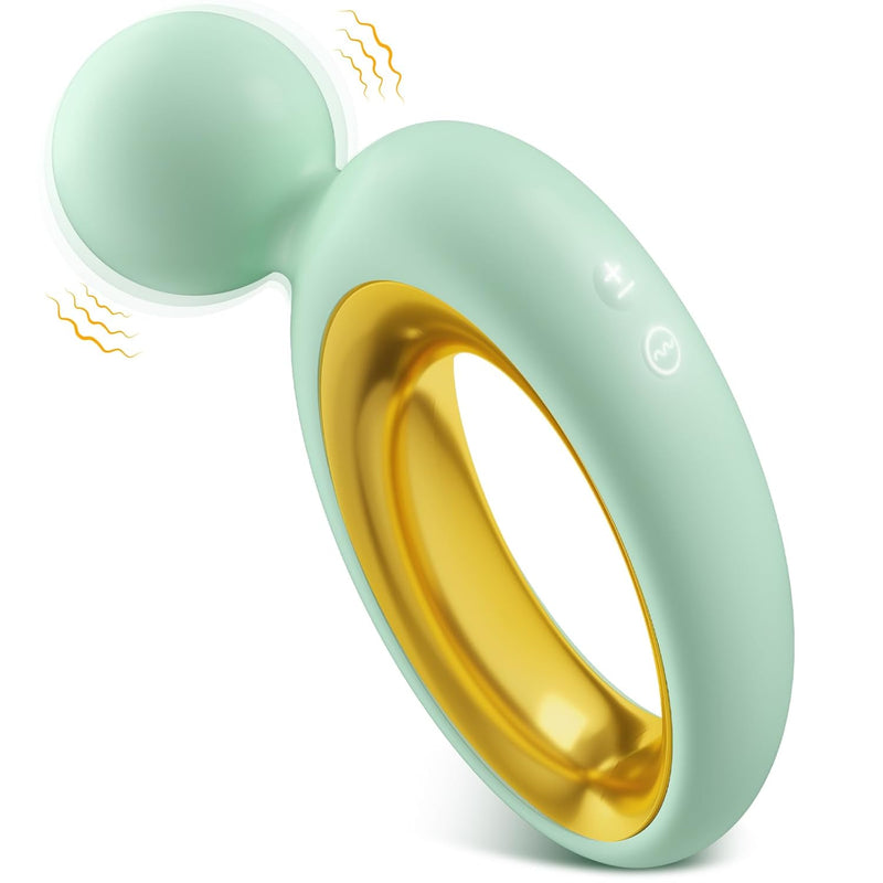 Adult Sex Toys Vibrator Dildo For Women Couples, Personal Wand Massager Vibrador G Spot Vibrators For Whole Body Stimulator, Whisper Quiet Handheld Sex Toy With 7 Vibrating & 3 Speeds, Green