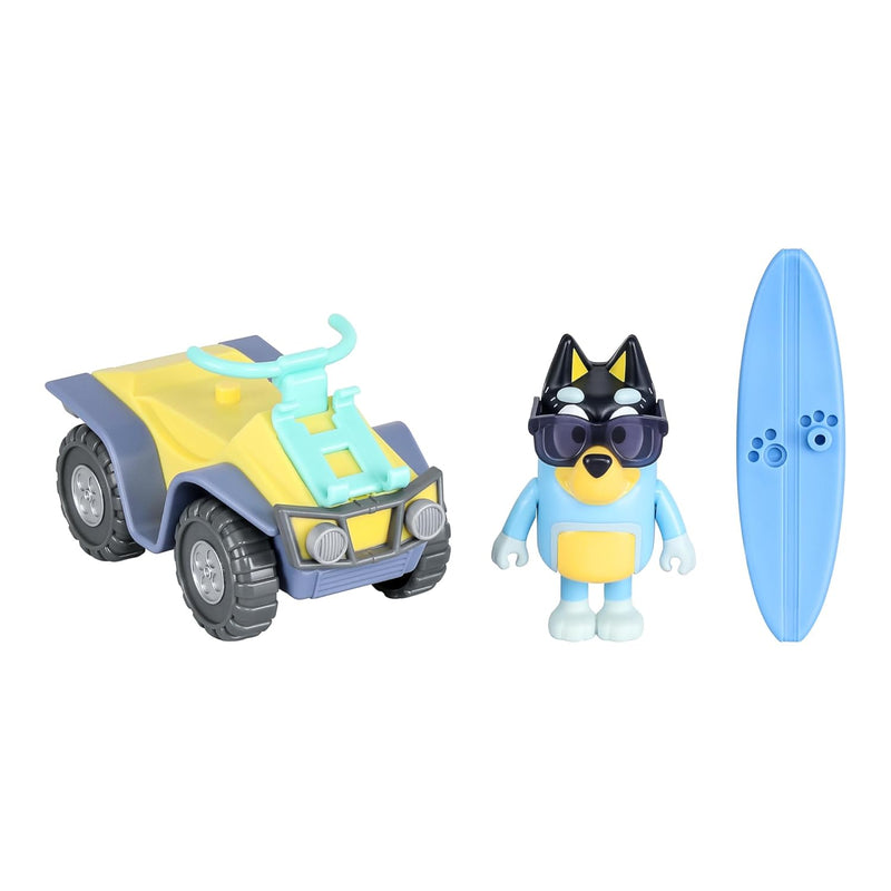 Vehicle And Figure Pack Beach Quad With Bandit With 2.5 3 Inch Figure And S