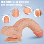 8.55" Realistic Dildo - Body-Safe G-Spot Stimulator with Suction Cup