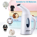 Steamer for Clothes Steamer, Portable Handheld Garment Fabric Steamer Fast Heat-up Powerful Clothes Steamer with High Capacity for Home and Travel - Not for Abroad