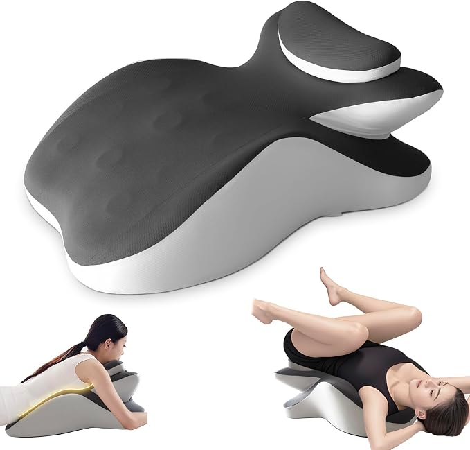27° Memory Foam Wedge Pillow for Couples and Multi-Purpose Support
